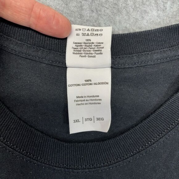 Support Local Tribesmen Motorcycle Long Sleeve T-Shirt Men’s 3XL Black Graphic - Picture 9 of 11